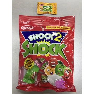 Center filled bubble gum,sour gum