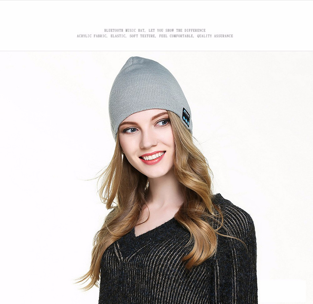 Warm Wireless Earphone Music Beanie Hat Headphone