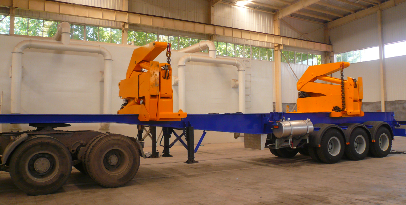 40ton Loading Capacity Container Side Loader, High Quality 40ton ...