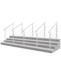 Stainless Handrail Rustproof Removable Staircase Railing