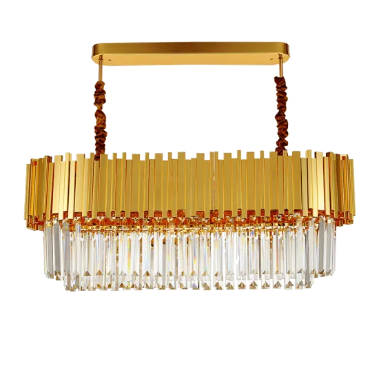 Modern Stainless Steel Low Ceiling Hanging Globe Crystal Chandelier with Lustre and Crystal