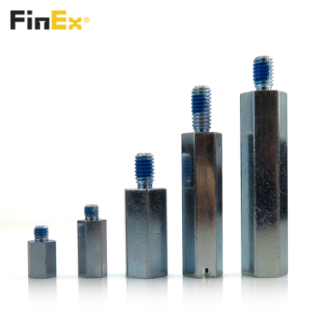 ตัวผู้ Hex Spacer PCB เกลียว Hex Standoffs