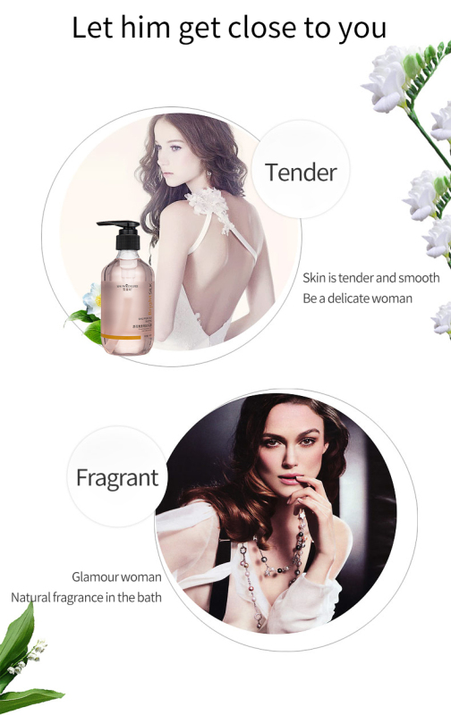 Mild Cleaning Moisturizing Body Wash Gel