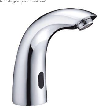 brass self  closing washbasin bathroom mixer tap Auto tap from China