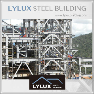 Prefabricated engineered heavy steel structure project