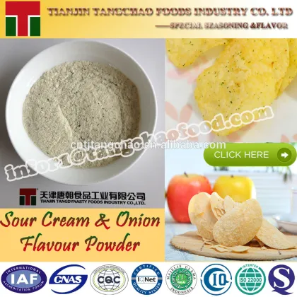 Sour Cream and Onion Seasoning Powder for Snack food