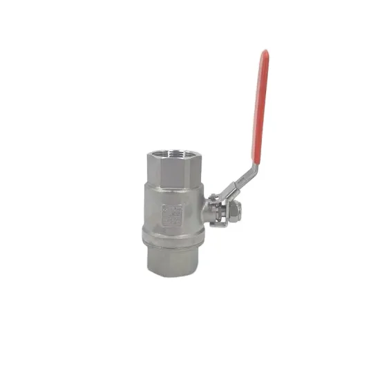 Factory Direct Sale Stainless Steel 201 Inner Screw Water 2PC HICO Long Type Ball Valve