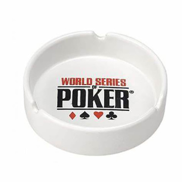 Custom Personalized Logo Stoneware Round Ashtray for Promotion