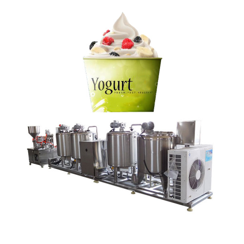 Completa la pianta della linea di lavorazione dello yogurt stabilita