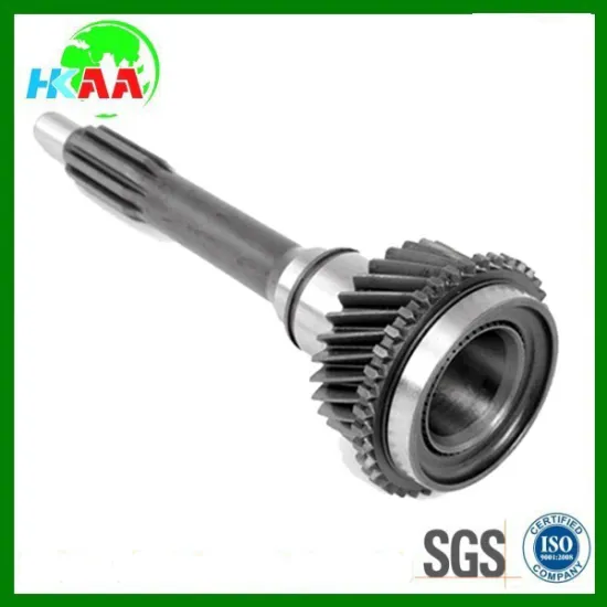 Customerized tooth transimission gear assembly shaft