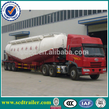 China 3 axle dry bulk cement carrier truck trailer in Nigeria
