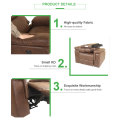 Совершенно новый пользовательский современный L формы 3-х местный уютный кожаный кожаный модульный диван с секционным диваном