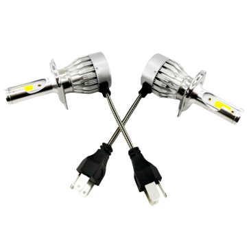 हॉट सेलिंग कस्टमाइज्ड कार एलईडी हेडलाइट्स C6mini 9005 H4 H7 H11 8000LM 30W 12V