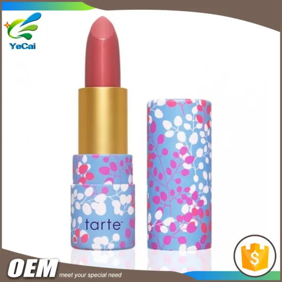 MOQ=500pcs best choice packaging box eco friendly paper tube packaging for lip balm