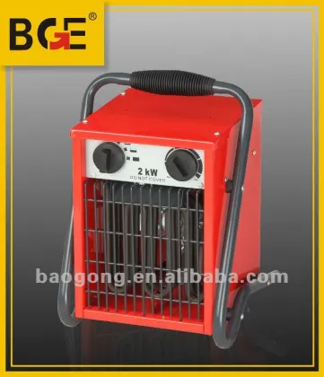 industrial electric heater with thermostat control