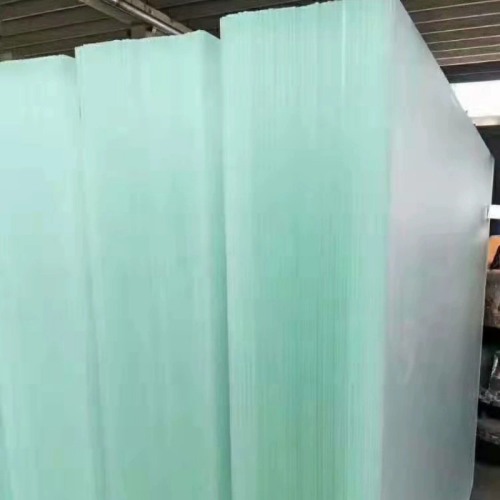 Frosted Glass 5mm 6mm 5mm oil sand frosted glass for wall window Factory