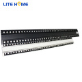 Adjustable 120 degree Twin Tube Track Linear Light