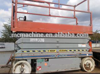 used aerial working platform used man lift aerial boom lift