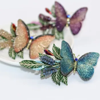 Luxury Fashion Hair Accessories: New Antique Butterfly Hairpin for Girls