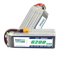 باتری هواپیما 6200mah 6S 22.2V 55C RC باتری