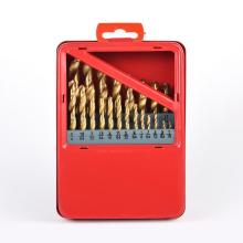 Дюйм 21pcs HSS Metal Twist Twist Bit Set Set