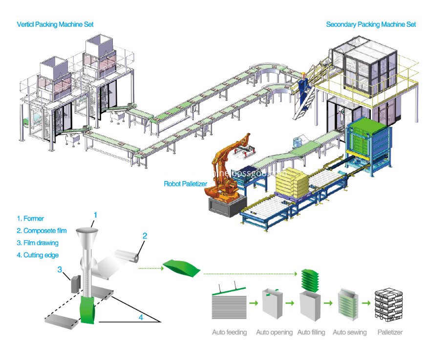 rice secondary packing machine 