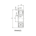 أعماق الكرة الأخدود المحامل SS6001