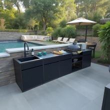 Meiao Stainlee Steel Outdoor Kitchen Cabinet