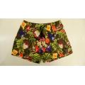 Short de plage pour hommes à imprimé floral