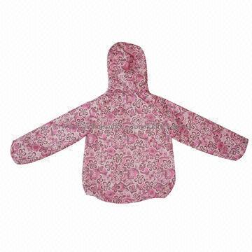 Girls' Jacket, Made of Polyester Material, Customized Designs and Logos Welcomed