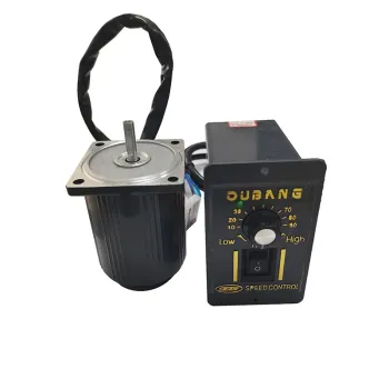 6W 110V/220V AC Optical Shaft Motor with Speed Regulator, 2IK6RA-A/C: High Torque Motor for CW and CCW Operations - Durable and Reliable Solution