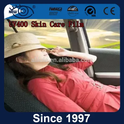 100% sun control UV400 car window tint skin care film for sun protection