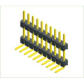 PH2.54 mm (.100 &quot;) en ligne simple Double plastique à angle droit DIP CONNECTEUR DE PCB PCB à 90 °