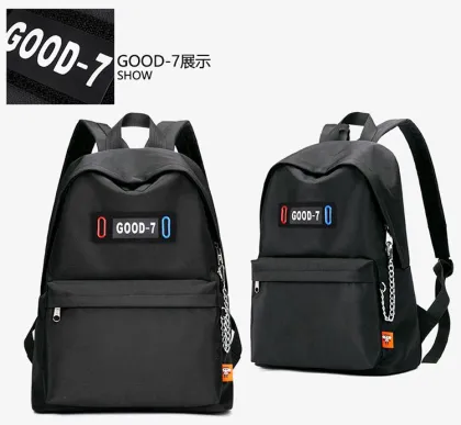 The new solid color backpack for men