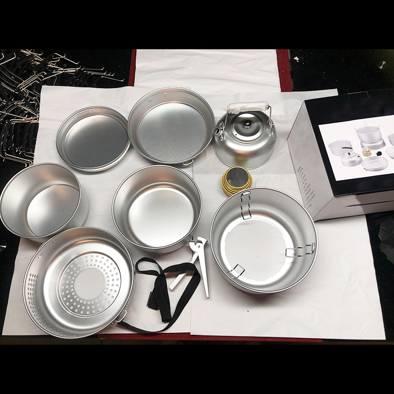 10 Piece Stainless Steel pots