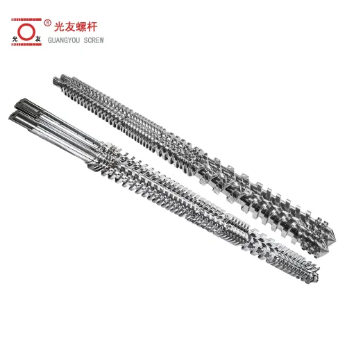 Nitriding-Treated Parallel Twin Screw Barrel Para sa PVC Pipe Extrusion Machines