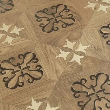 luxury oak texture 12.3mm laminate parquet floor