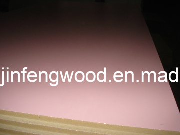 ISO9001: 2008 Furniture Melamine Mdfpink Color