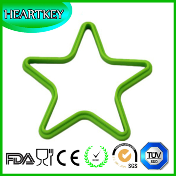 Star Shape Nonstick Silicone Egg Ring Pancake Mold Silicone Egg Poacher Cookware