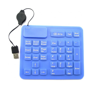 hot sale waterproof durable embossed custom silicone keypad