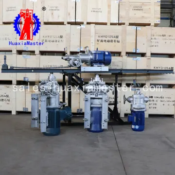 Blast hole KHYD140 electric rock drilling rig horizontal drilling machine