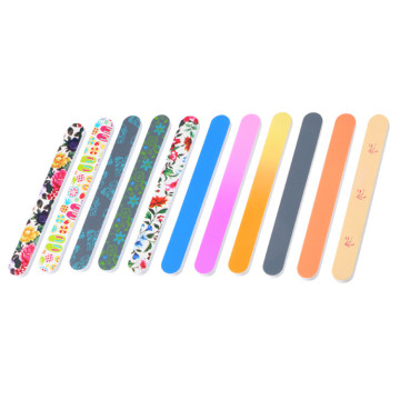 Gift Promotion Straight Curved Shape Colorful Nail File