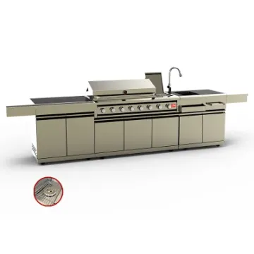 High Quality Korean Modular Kitchen BBQ Table Top Gas Grill