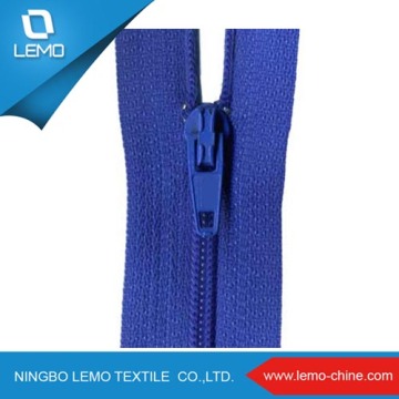 high quality nylon zippers with reversible slider for jacket