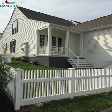 Customized Sustainable PVC Picket Fence