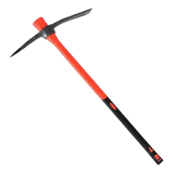 Fully Sharpened Outdoor Adventure Farm Tool: Pickaxe with Handle for Gardening and Exploration