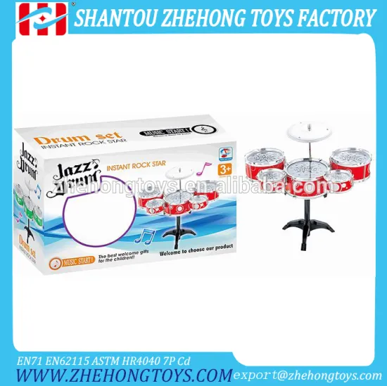 Wholesale Popular Portable Kids Mini Jazz Drum Set