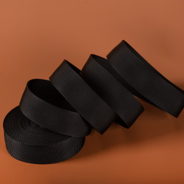 PP Webbing Tape with Fine Bedford Cord Pattern - Polypropylene Plain Woven Tape