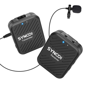 SYNCO G1/G1A1/A2 Wireless Microphone for Home Studio, Video Shooting, Camera Audio, and Karaoke
