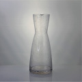 Hand Blown Bubble Effect Bedside Water Glass Carafe